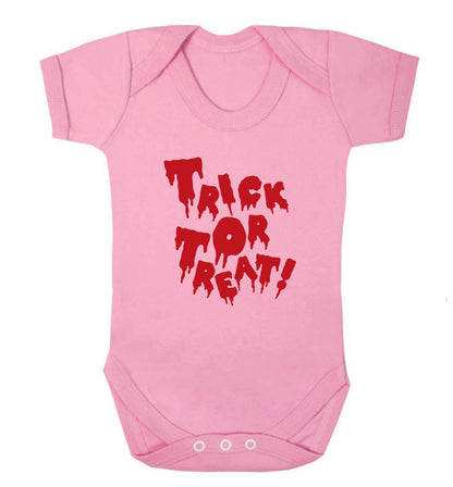 Pumpkin on Way baby vest pale pink 18-24 months