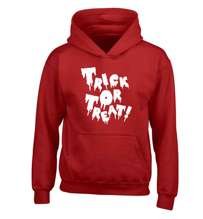 Pumpkin on Way children's red hoodie 12-13 Years