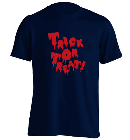 Pumpkin on Way adults unisex navy Tshirt 2XL