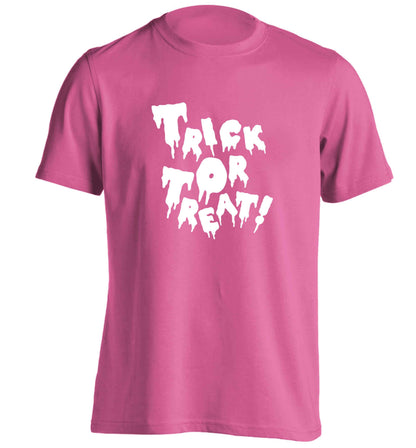 Pumpkin on Way adults unisex pink Tshirt 2XL