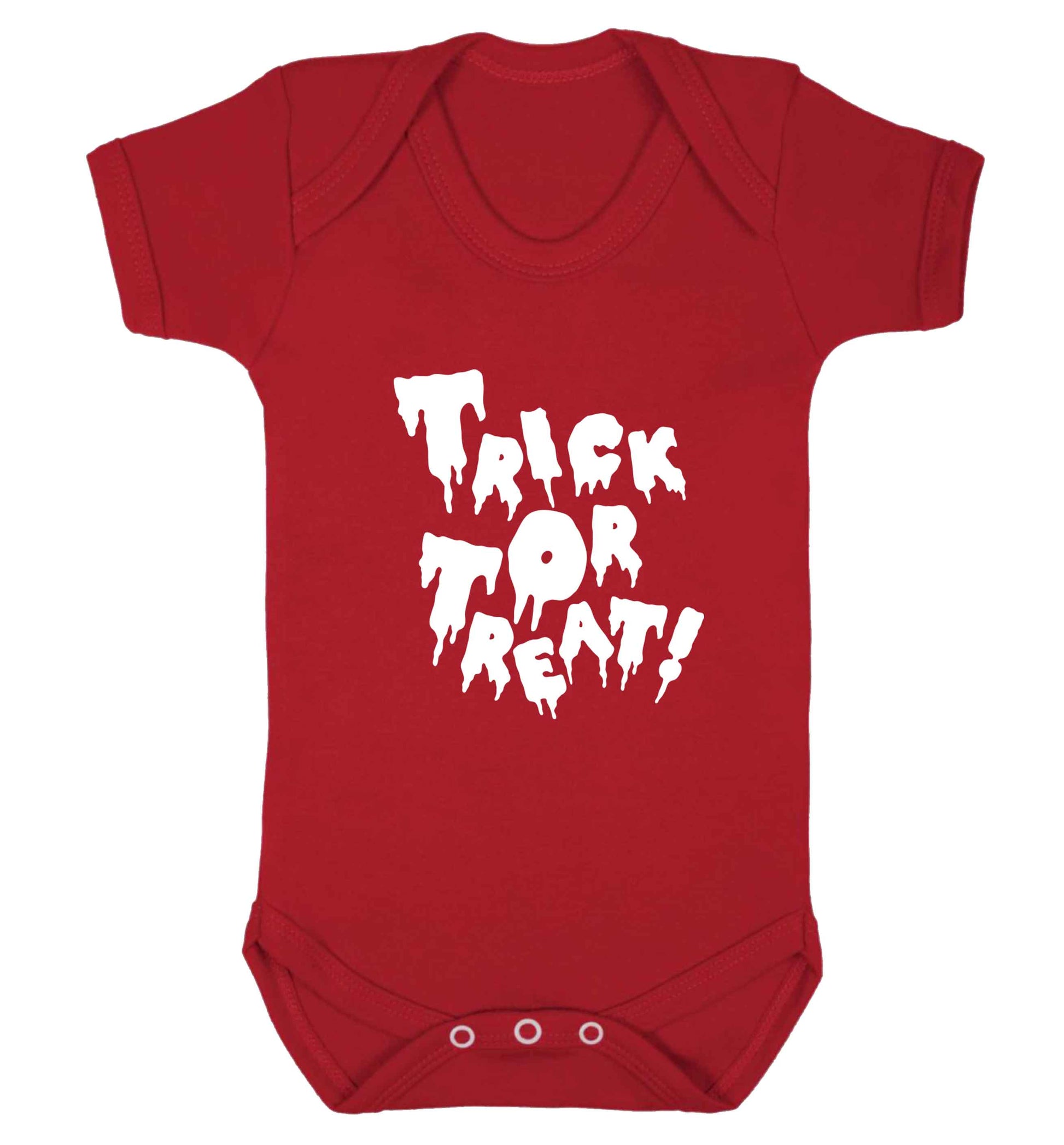 Pumpkin on Way baby vest red 18-24 months