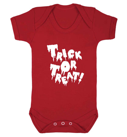 Pumpkin on Way baby vest red 18-24 months