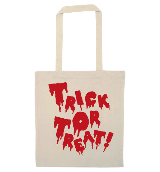 Pumpkin on Way natural tote bag