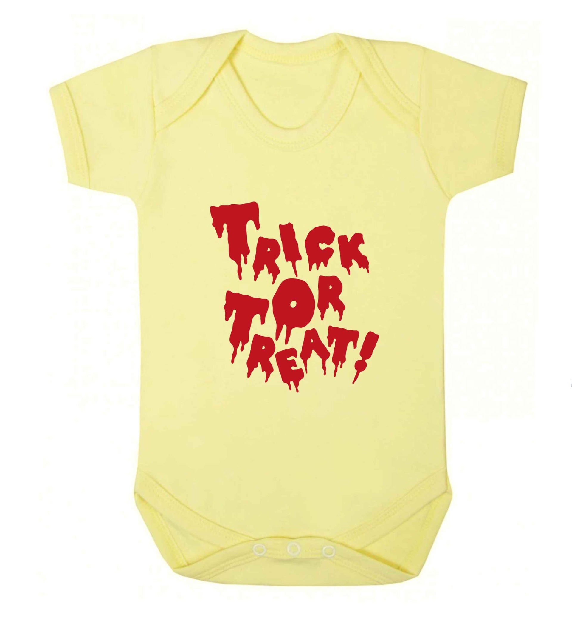 Pumpkin on Way baby vest pale yellow 18-24 months