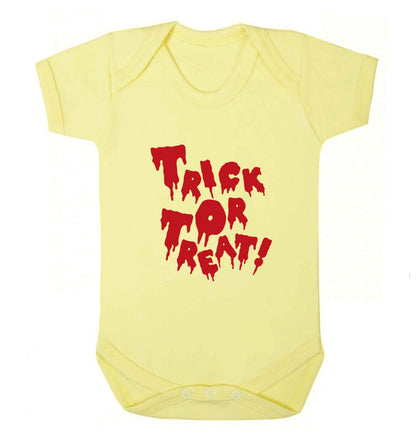 Pumpkin on Way baby vest pale yellow 18-24 months