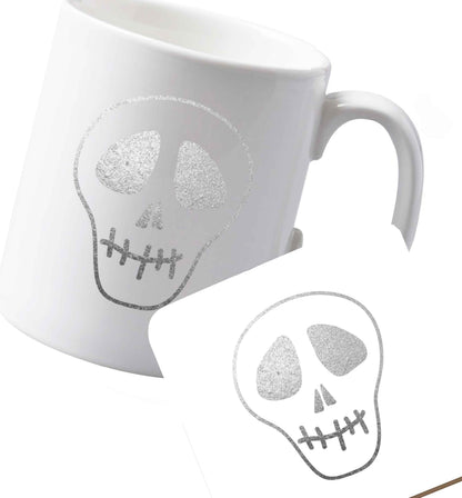 10 oz Ceramic mug and coaster Favourite Type Pan Pancake both sides