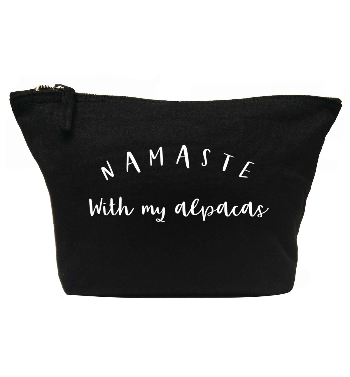 Namaste with my alpacas | makeup / wash bag