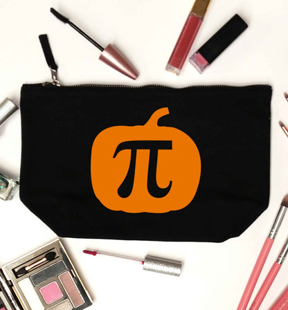 Pumpkin Pie black makeup bag