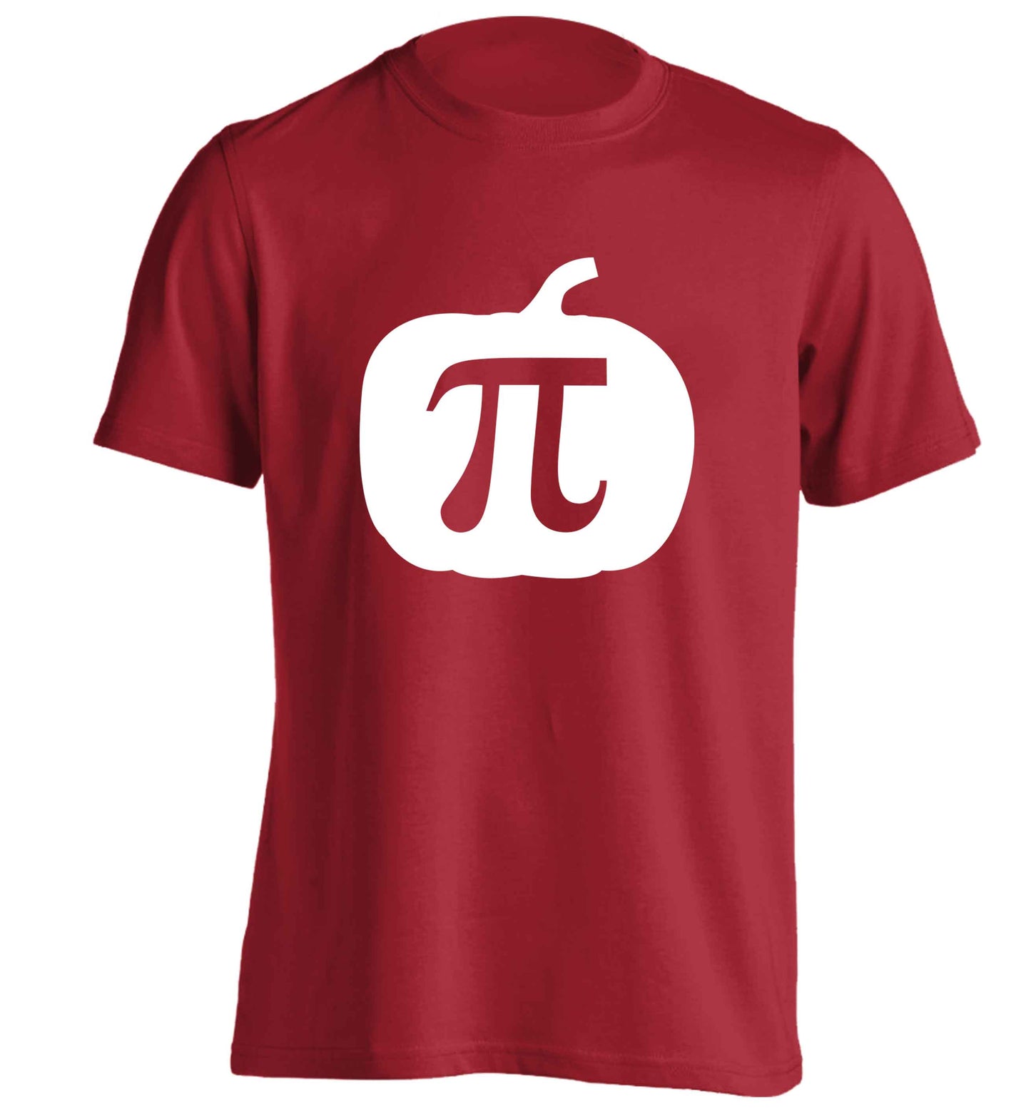 Pumpkin Pie adults unisex red Tshirt 2XL