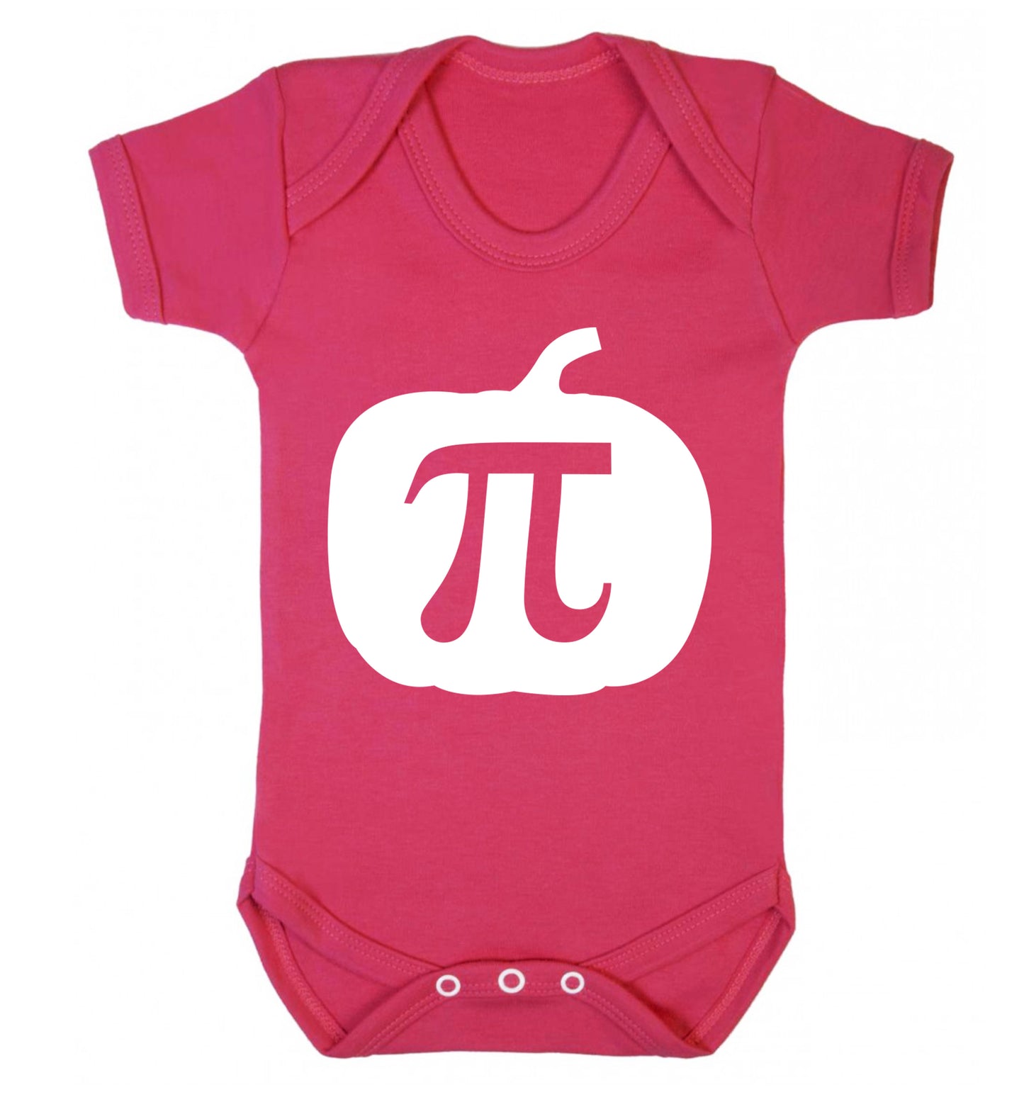 Pumpkin Pi Baby Vest dark pink 18-24 months
