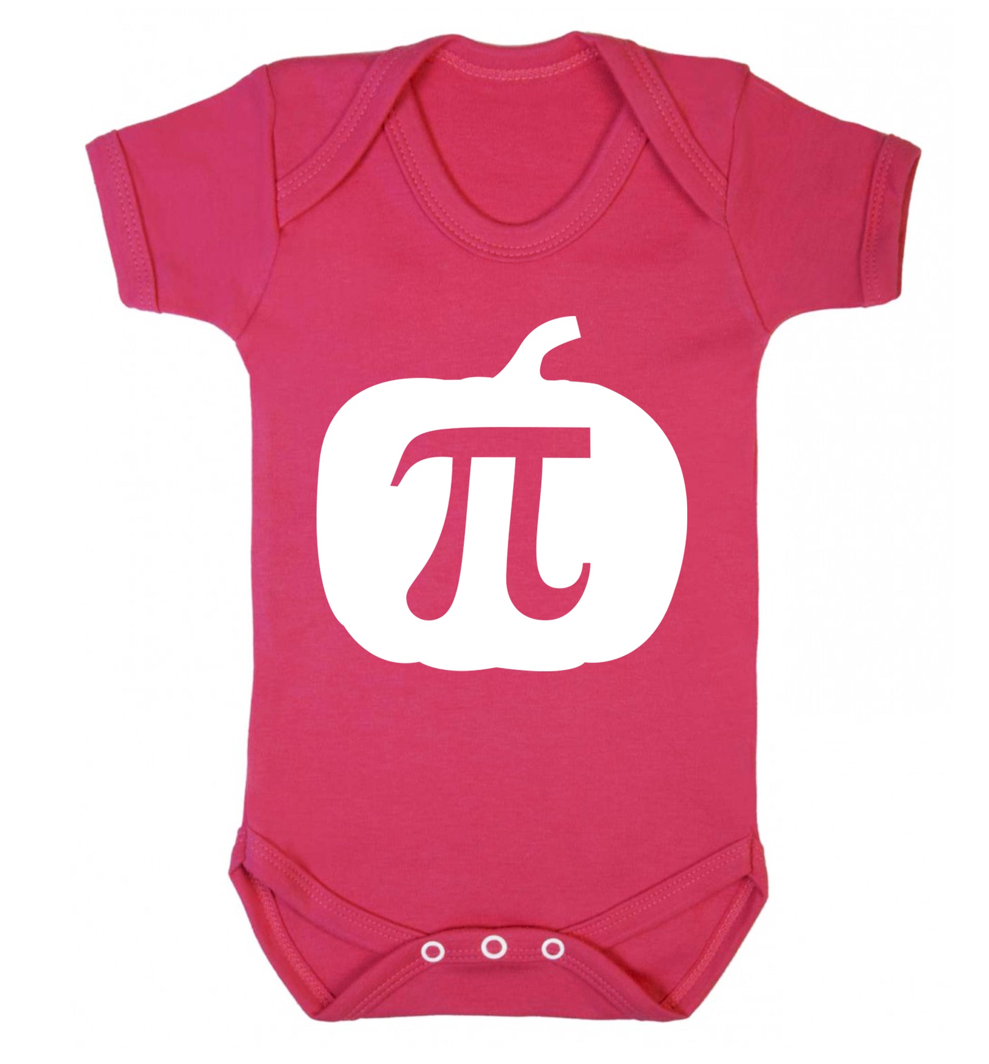Pumpkin Pi Baby Vest dark pink 18-24 months