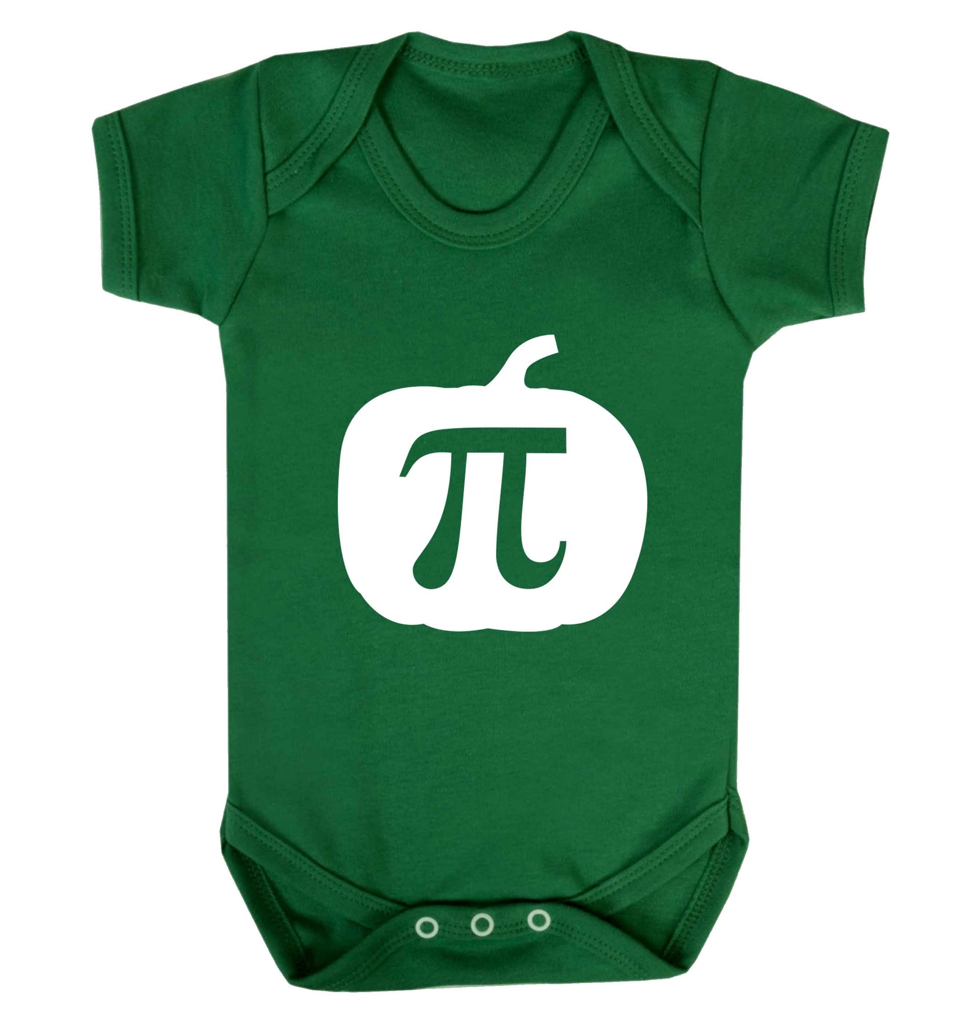 Pumpkin Pie baby vest green 18-24 months