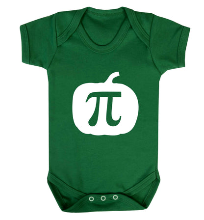 Pumpkin Pie baby vest green 18-24 months