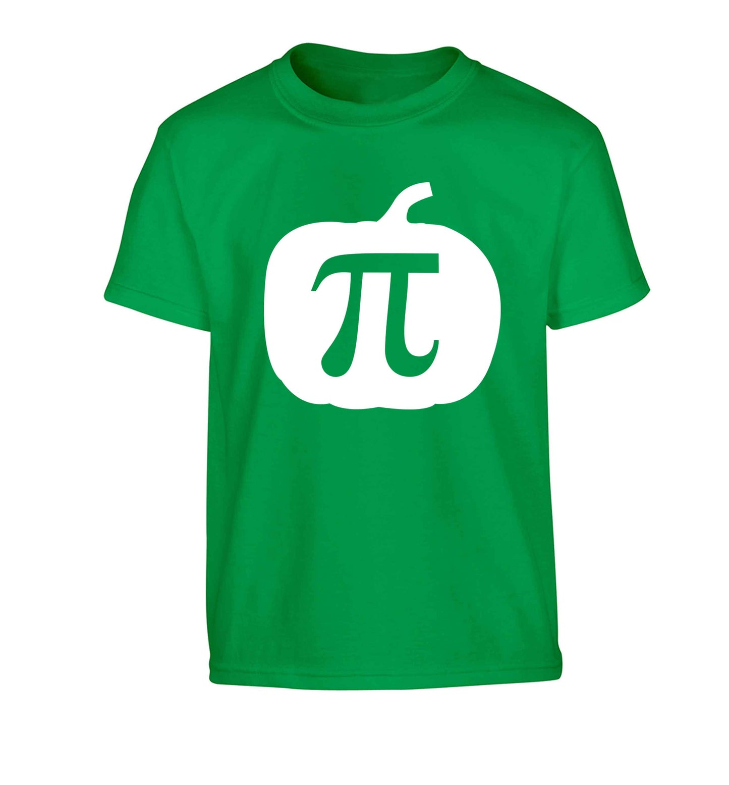 Pumpkin Pie Children's green Tshirt 12-13 Years