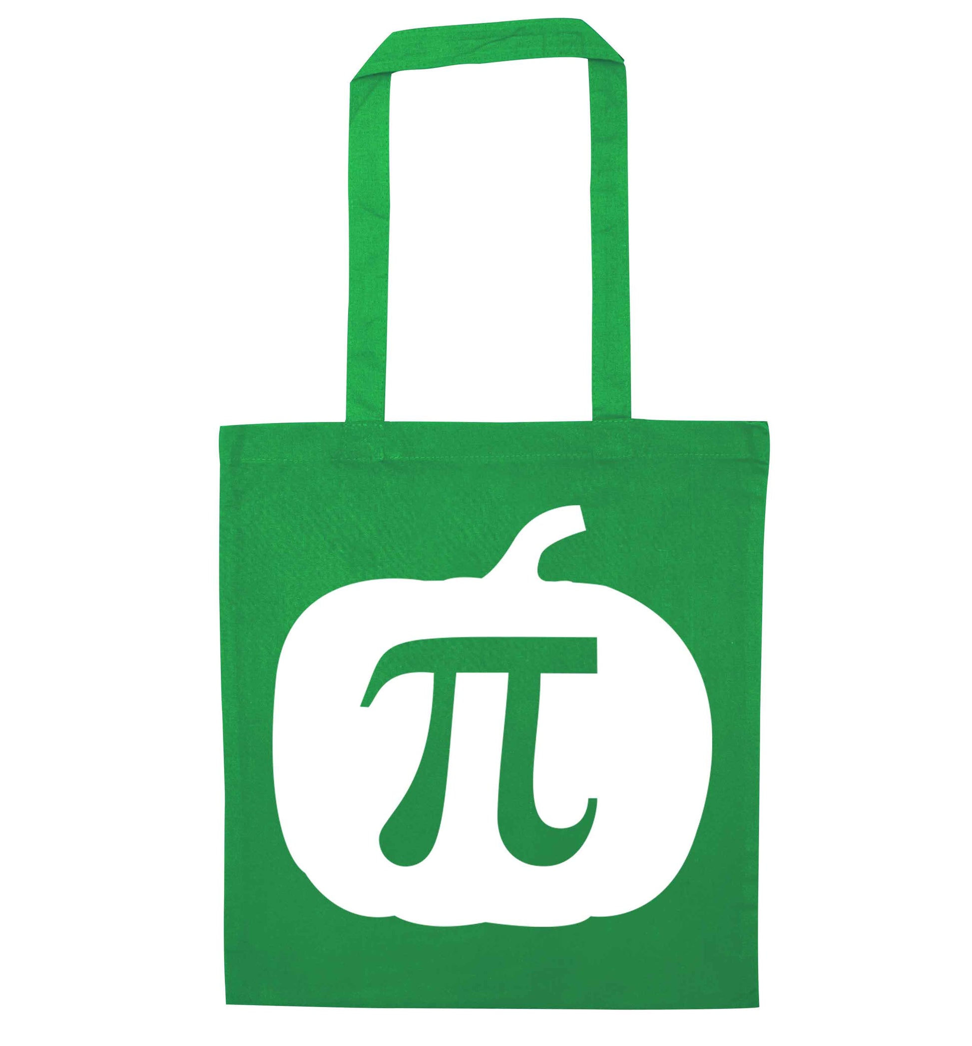 Pumpkin Pie green tote bag