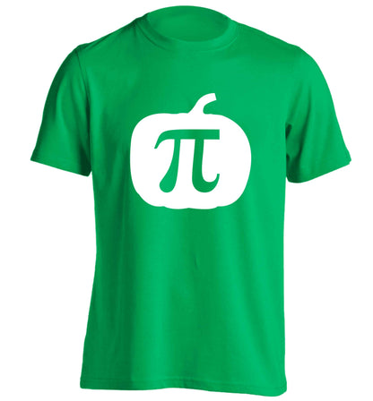 Pumpkin Pie adults unisex green Tshirt 2XL