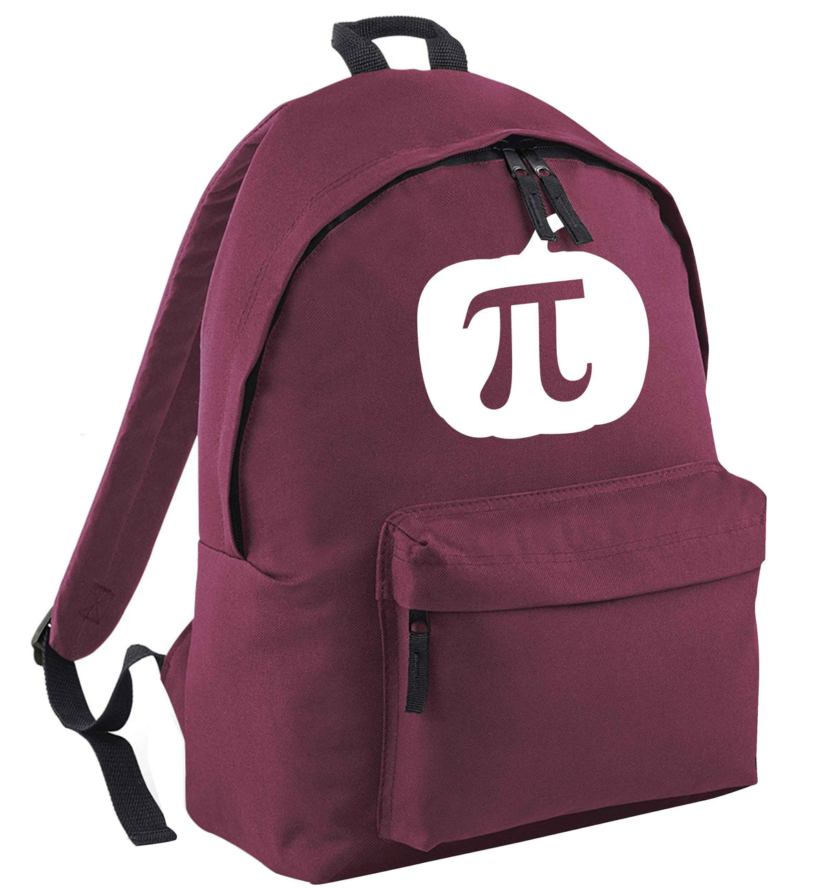 Pumpkin Pie maroon adults backpack