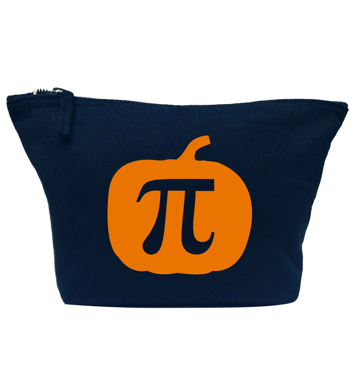 Pumpkin Pie navy makeup bag