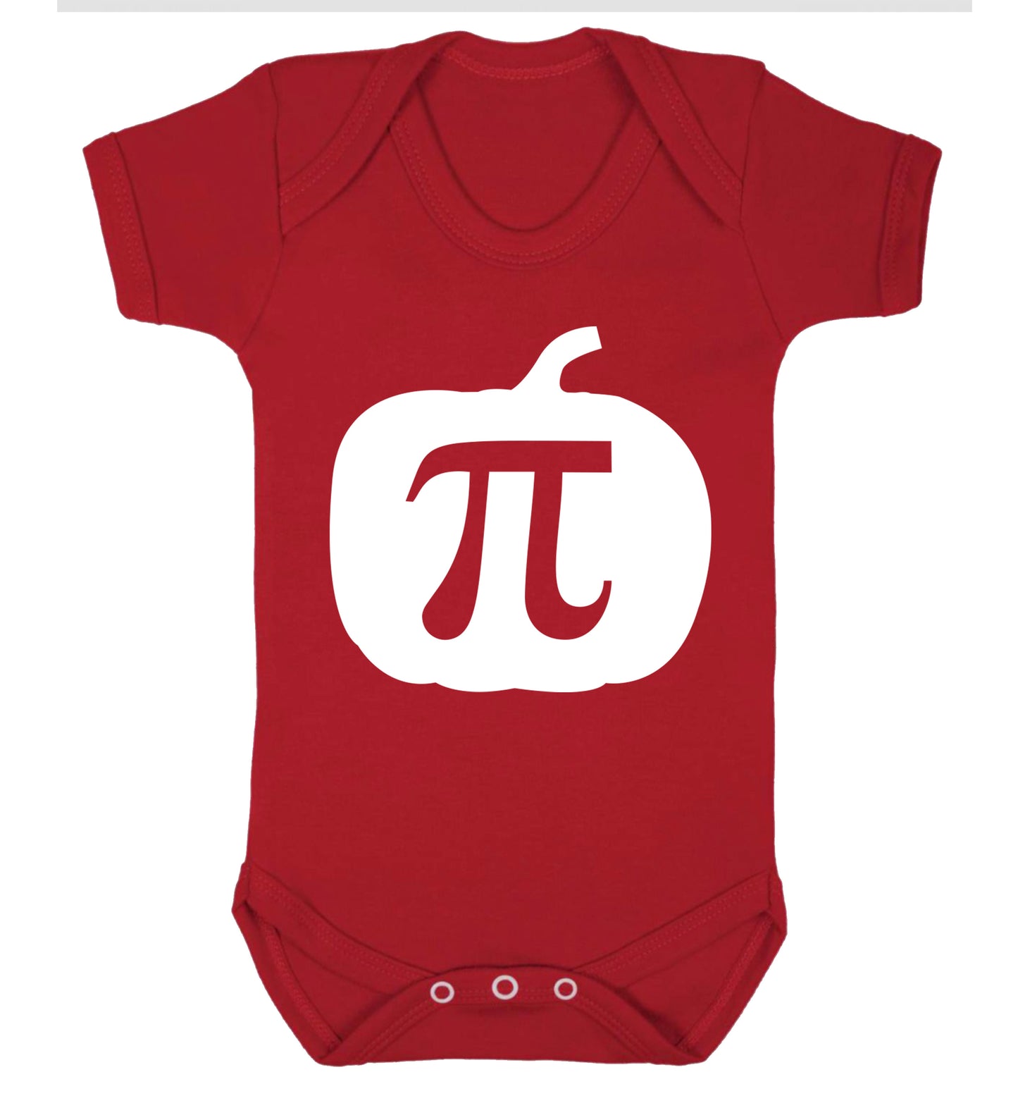 Pumpkin Pi Baby Vest red 18-24 months