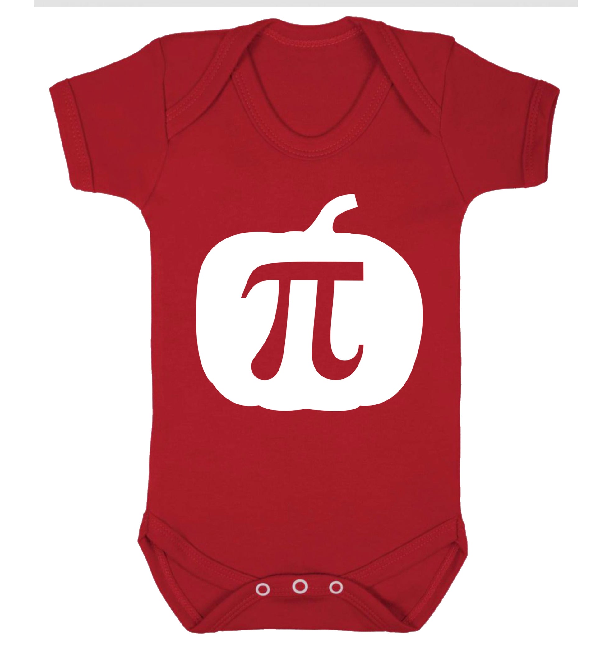 Pumpkin Pi Baby Vest red 18-24 months