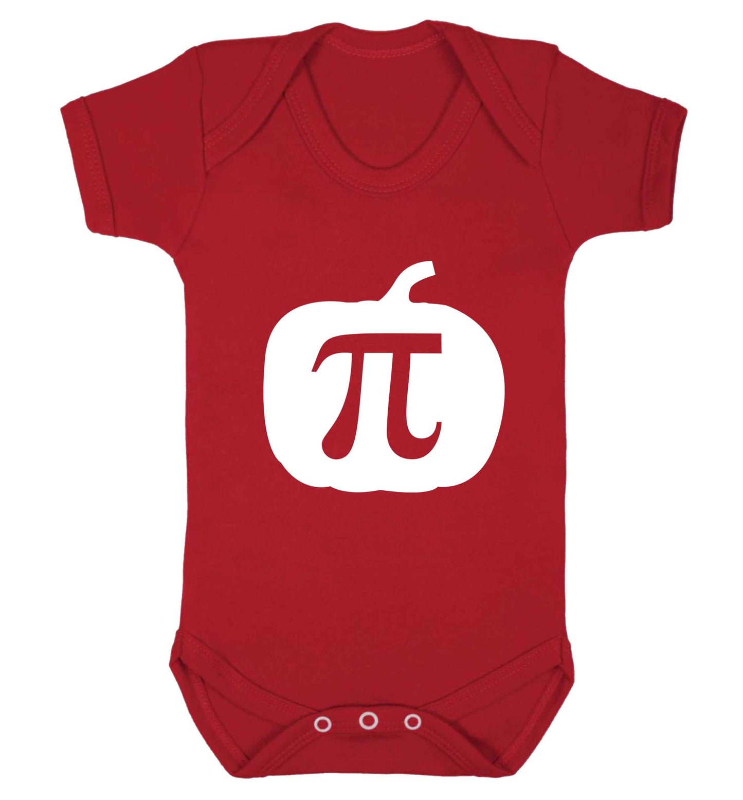 Pumpkin Pie baby vest red 18-24 months