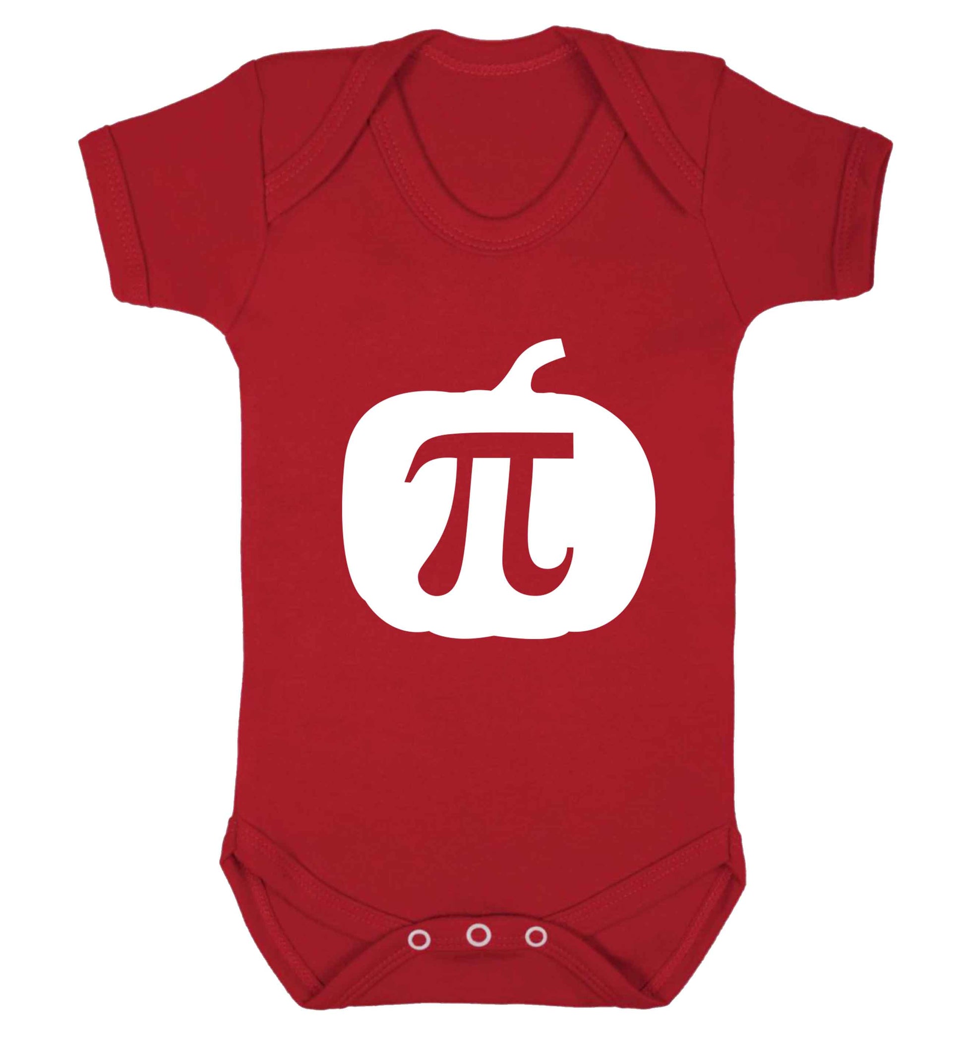 Pumpkin Pie baby vest red 18-24 months