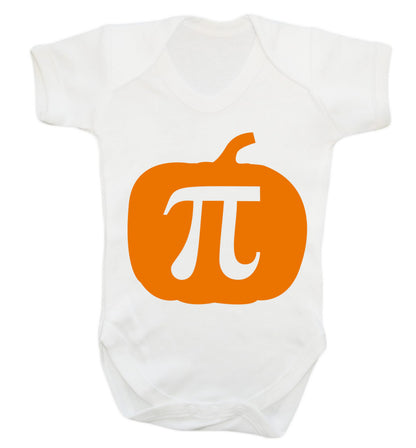 Pumpkin Pi Baby Vest white 18-24 months