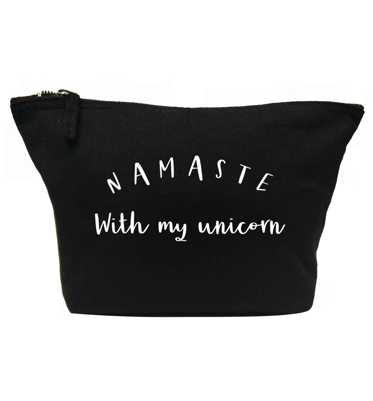 Namaste with my unicorn | makeup / wash bag