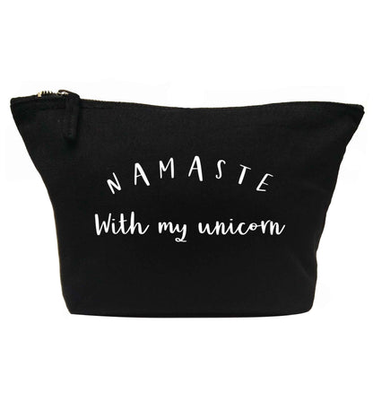 Namaste with my unicorn | makeup / wash bag