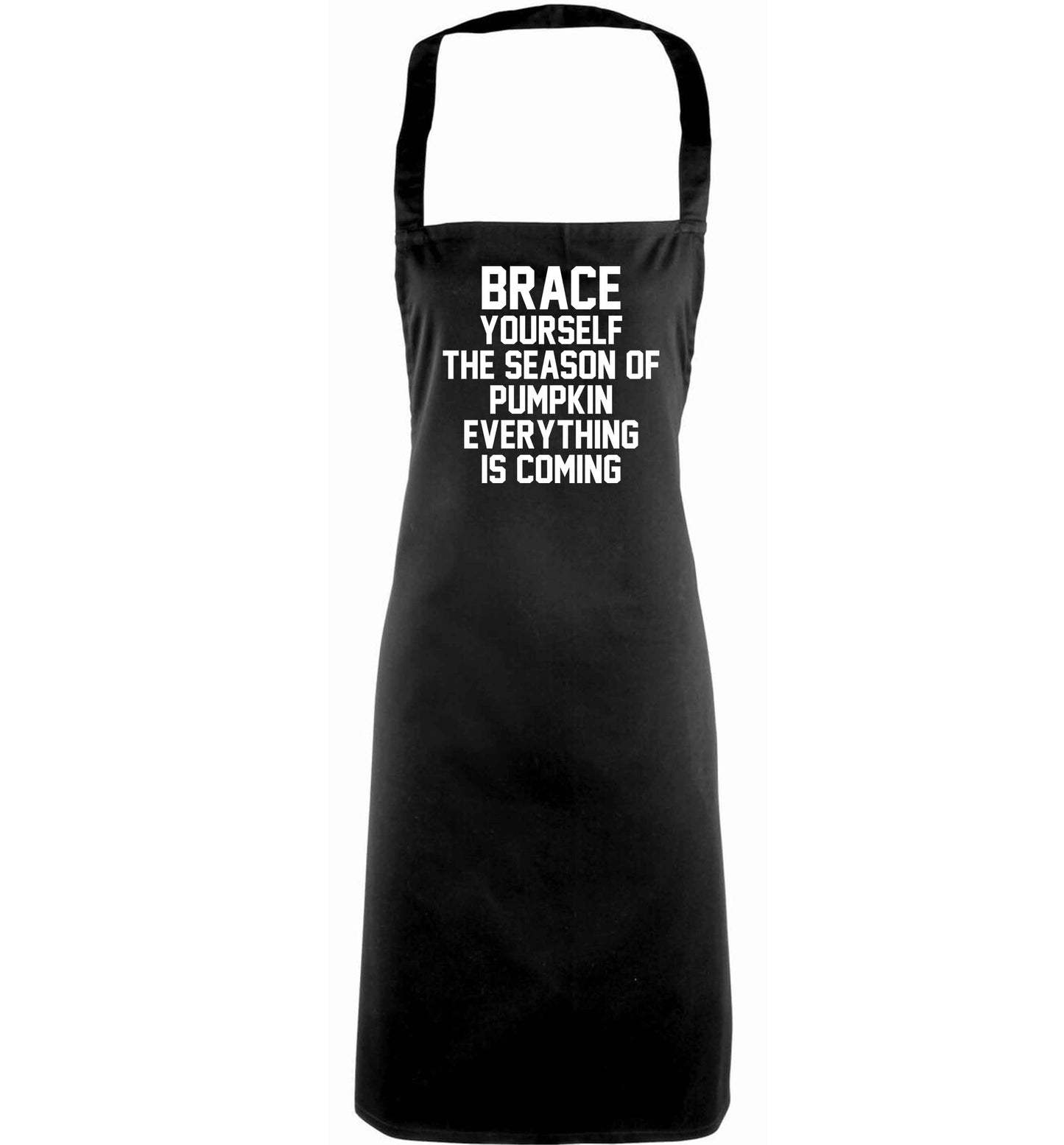 To my Little Pumpkin adults black apron