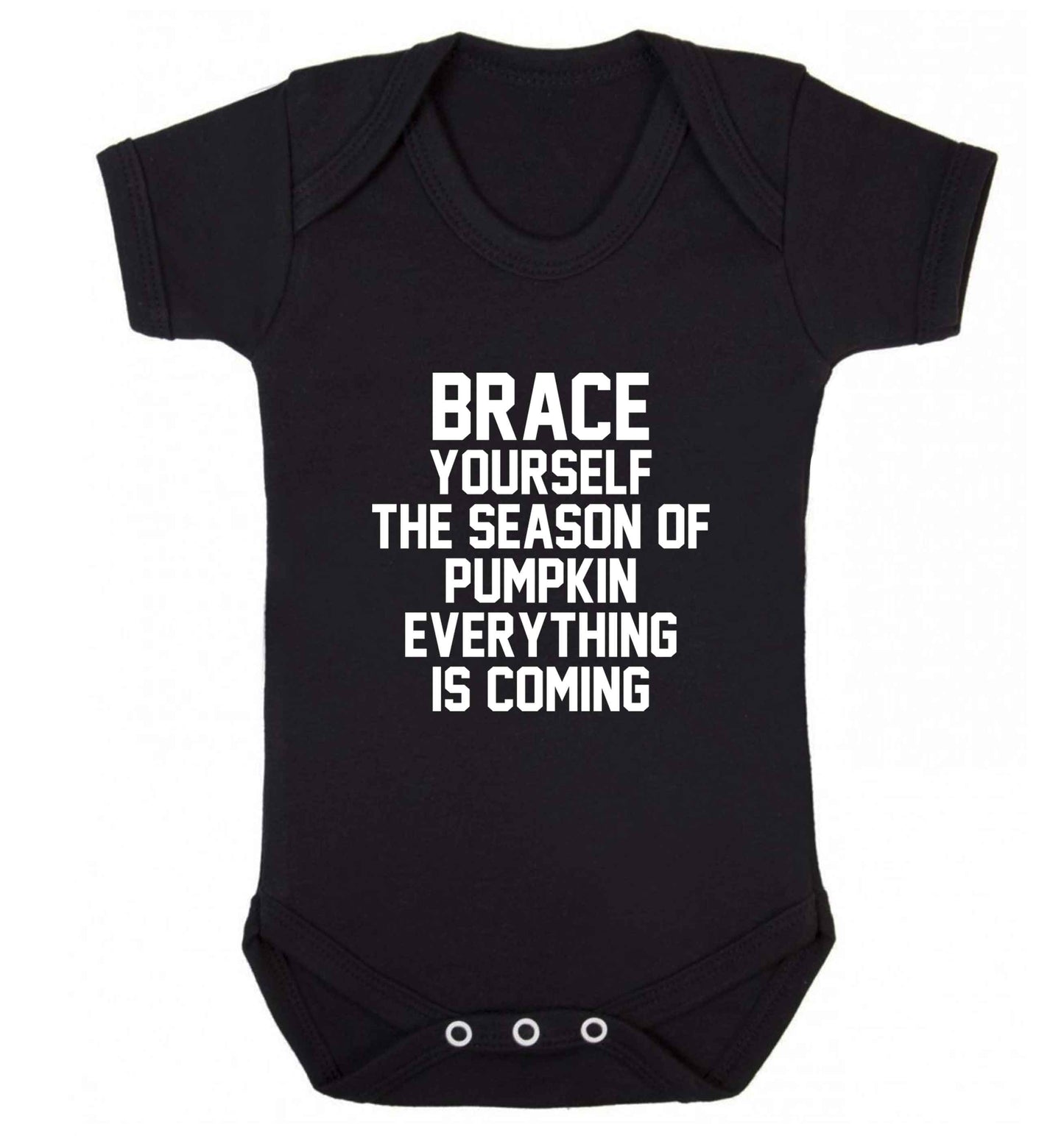 To my Little Pumpkin baby vest black 18-24 months