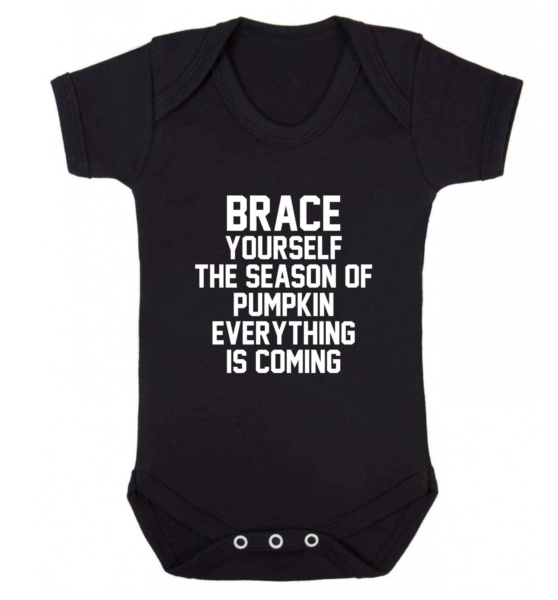 To my Little Pumpkin baby vest black 18-24 months