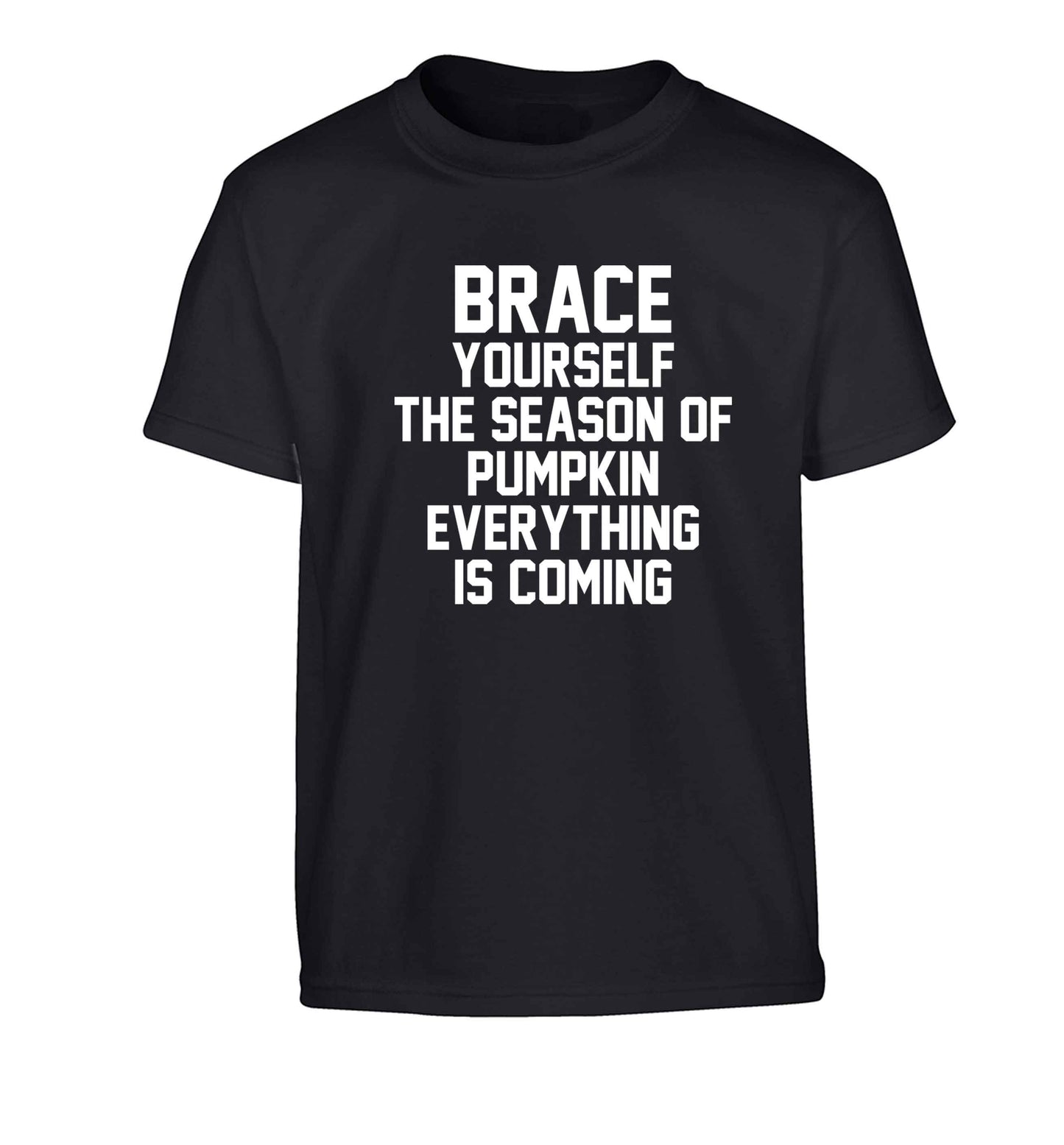 To my Little Pumpkin Children's black Tshirt 12-13 Years