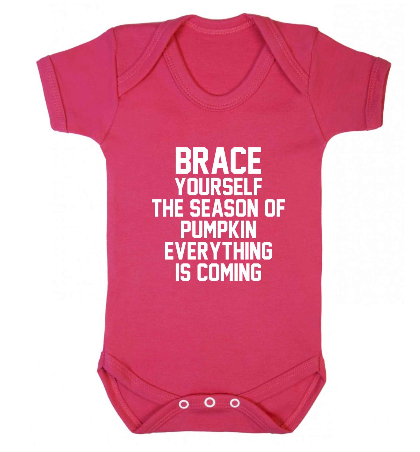 To my Little Pumpkin baby vest dark pink 18-24 months