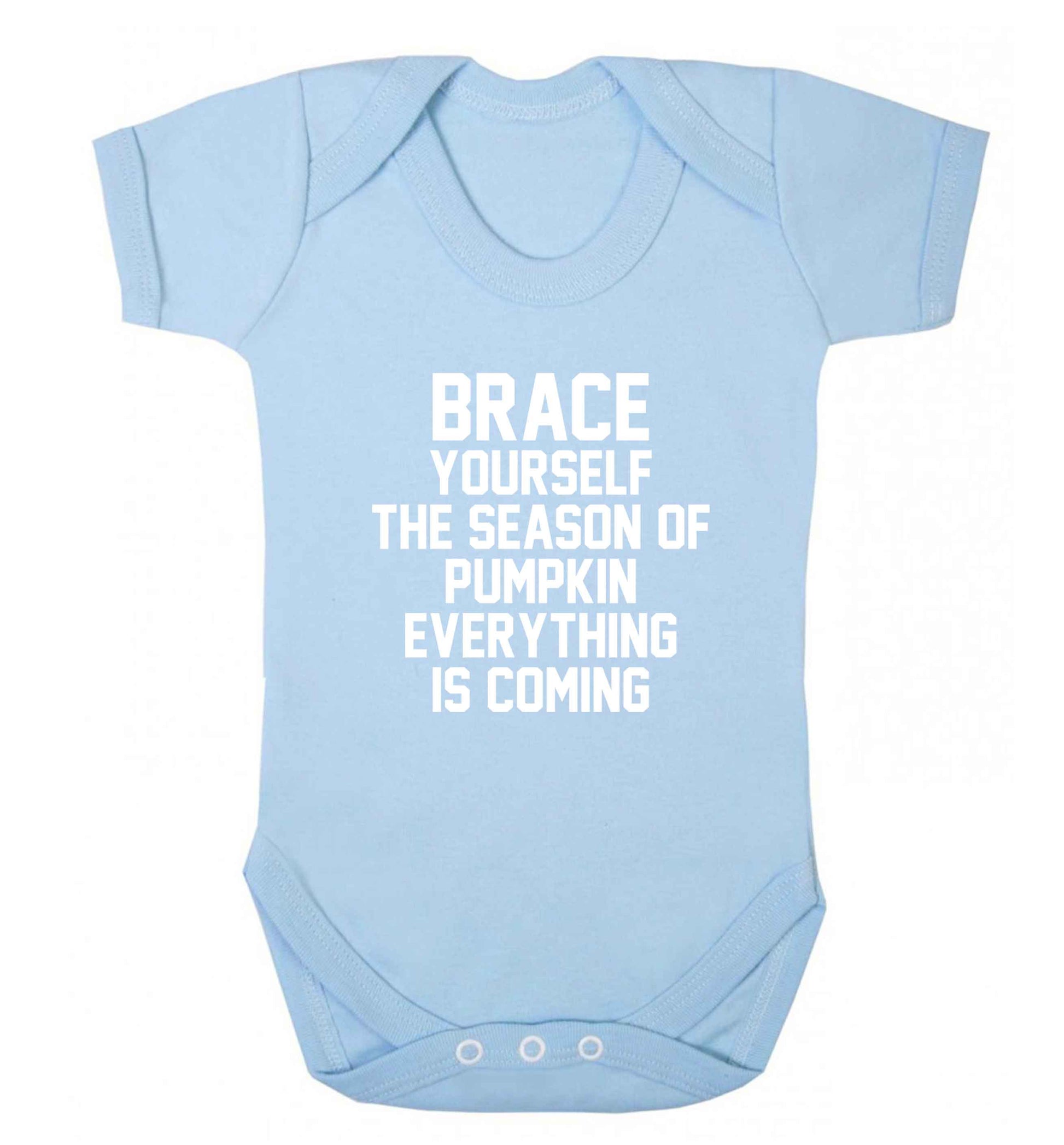 To my Little Pumpkin baby vest pale blue 18-24 months
