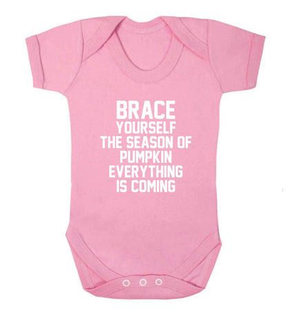 To my Little Pumpkin baby vest pale pink 18-24 months