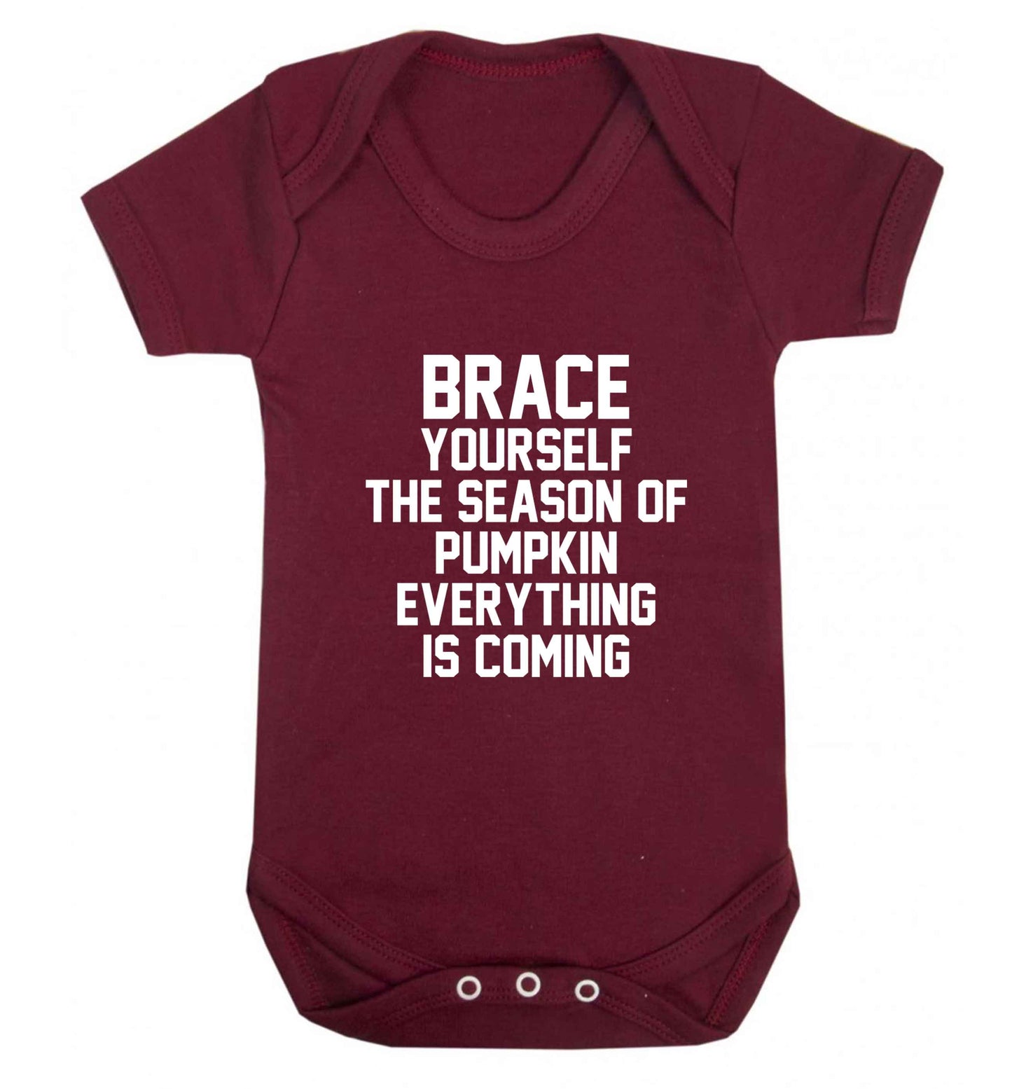 To my Little Pumpkin baby vest maroon 18-24 months