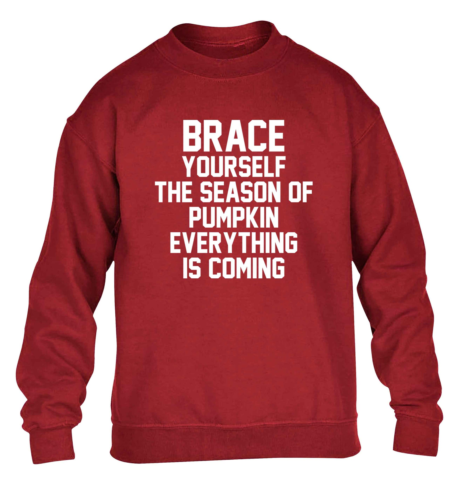 To my Little Pumpkin children's grey sweater 12-13 Years