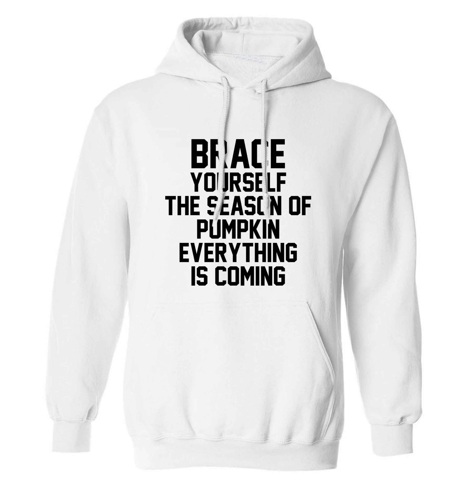 To my Little Pumpkin adults unisex white hoodie 2XL