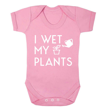 Life's a garden dig it Baby Vest pale pink 18-24 months