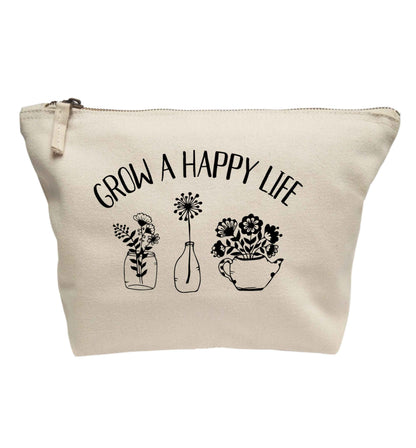 Grow a happy life | makeup / wash bag