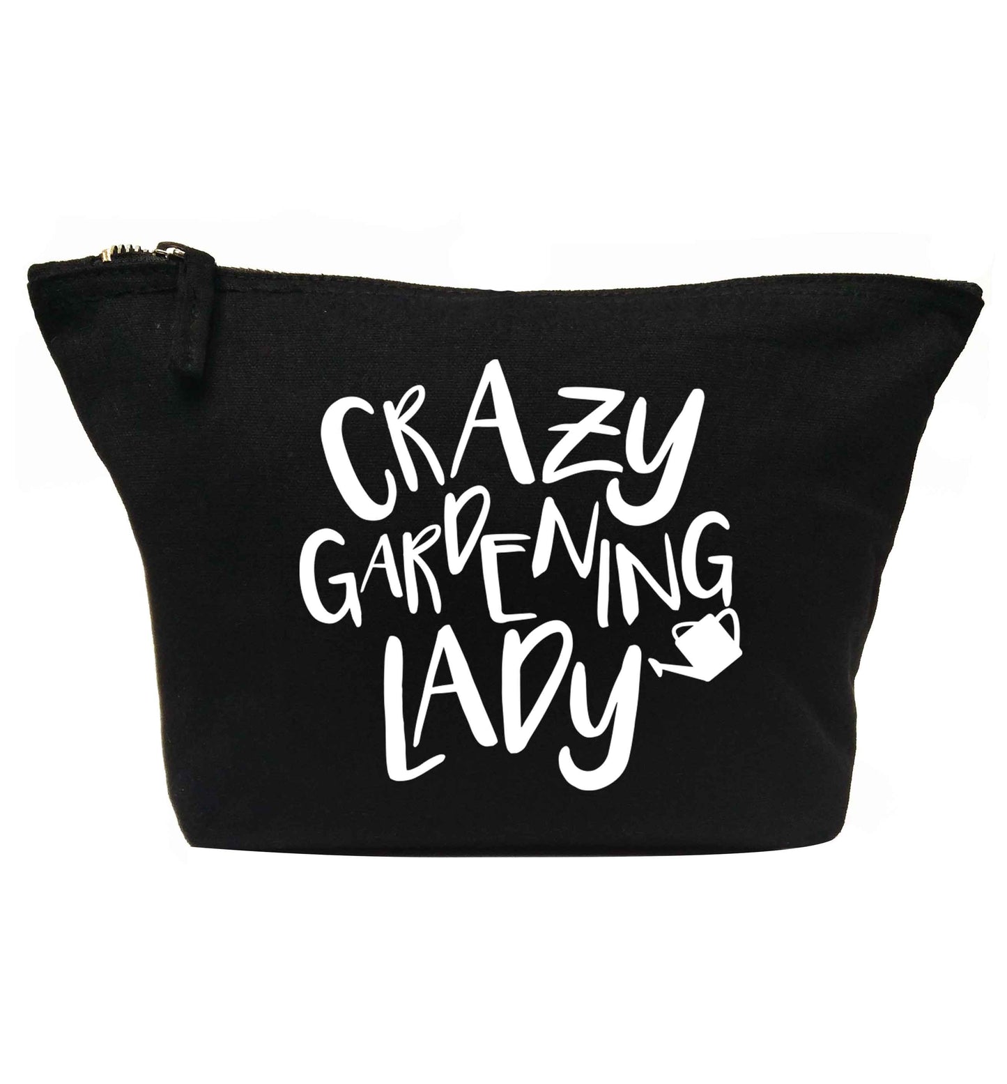 Crazy gardening lady | makeup / wash bag