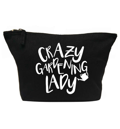 Crazy gardening lady | makeup / wash bag