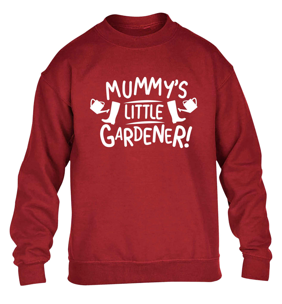 Mummy's little gardener children's grey sweater 12-13 Years