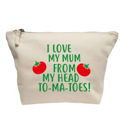I love my mum from my head to-my-toes! | Makeup / wash bag