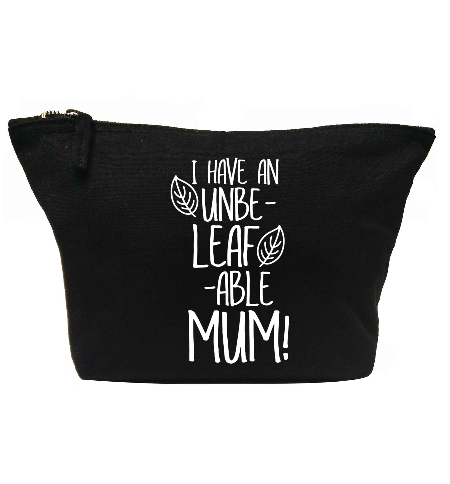 I have an unbeleafable mum! | Makeup / wash bag