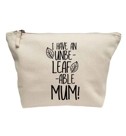 I have an unbeleafable mum! | Makeup / wash bag