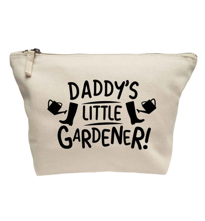 Daddy's little gardener | makeup / wash bag