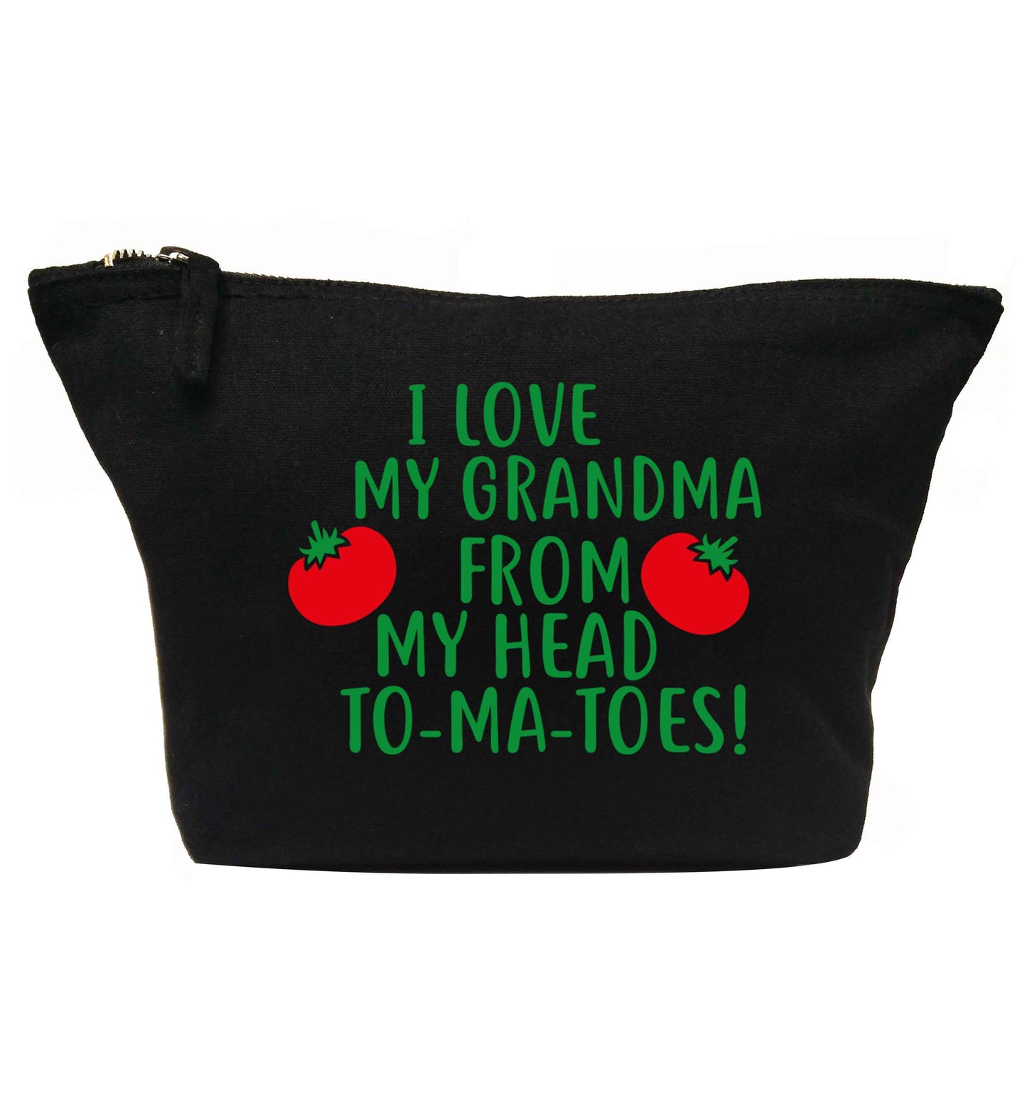 I love my grandma from my head to-ma-toes | makeup / wash bag
