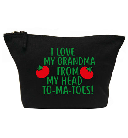 I love my grandma from my head to-ma-toes | makeup / wash bag